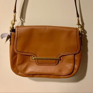 NWT Coach Taylor Leather Flap Crossbody